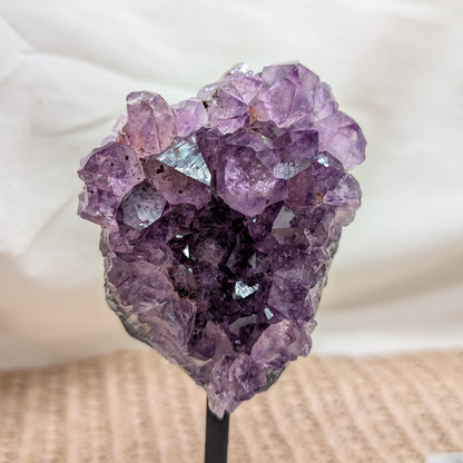 Amethyst Cluster auf Ständer [C+D]