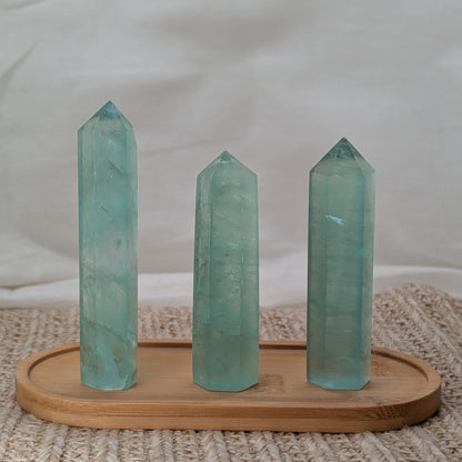 Grüner Fluorit Turm [A-C]