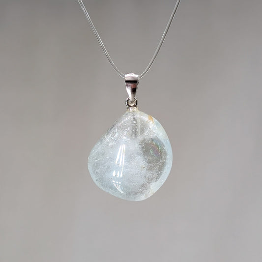 Topas Kettenanhänger, 925er Silber [B]