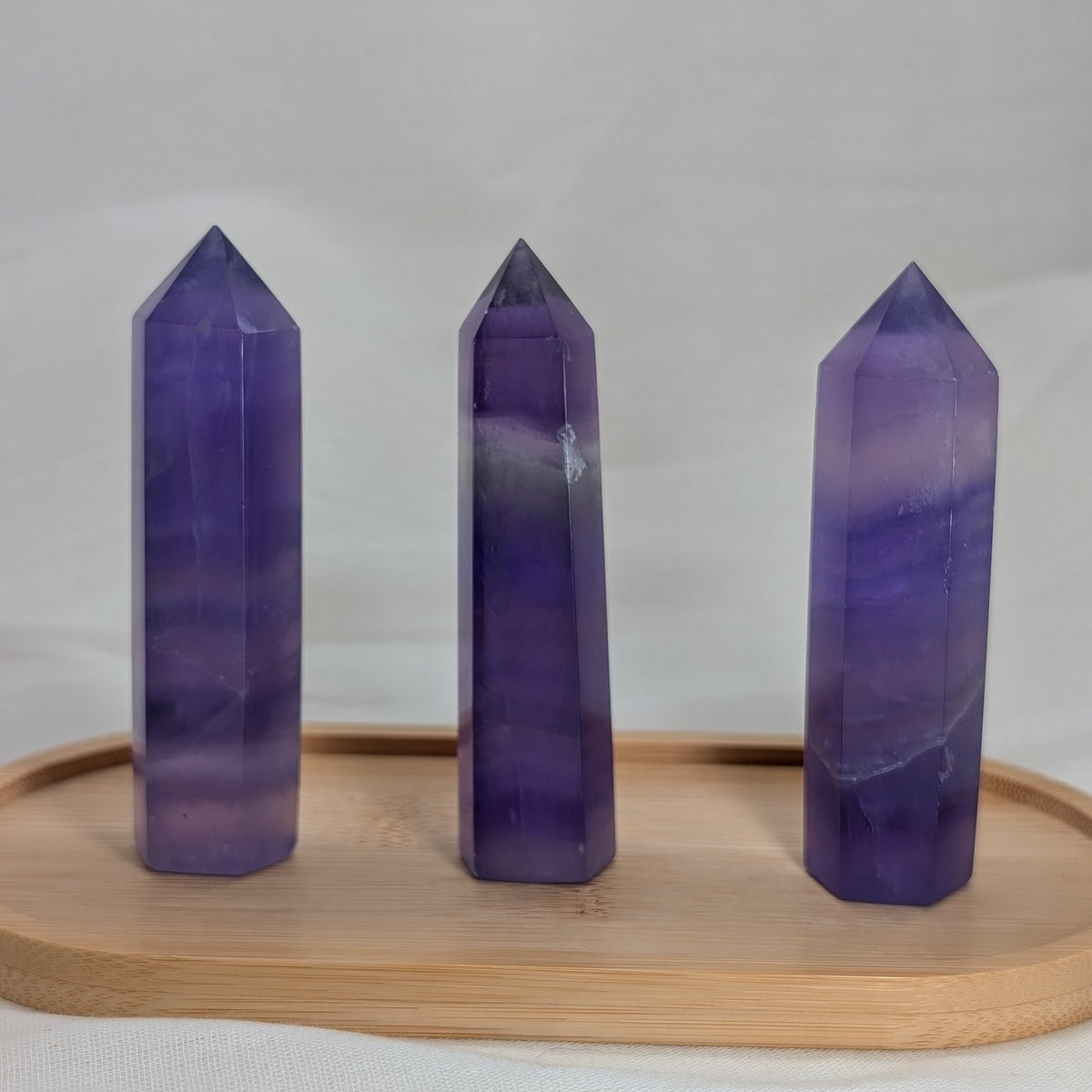 Lila Fluorit Turm [A-C]