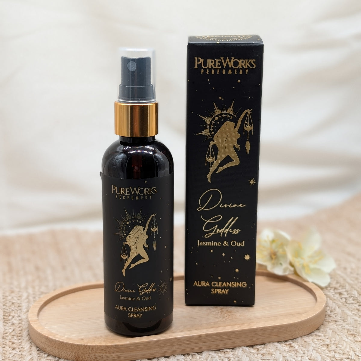 Divine Goddess Jasmine & Oud Raumspray