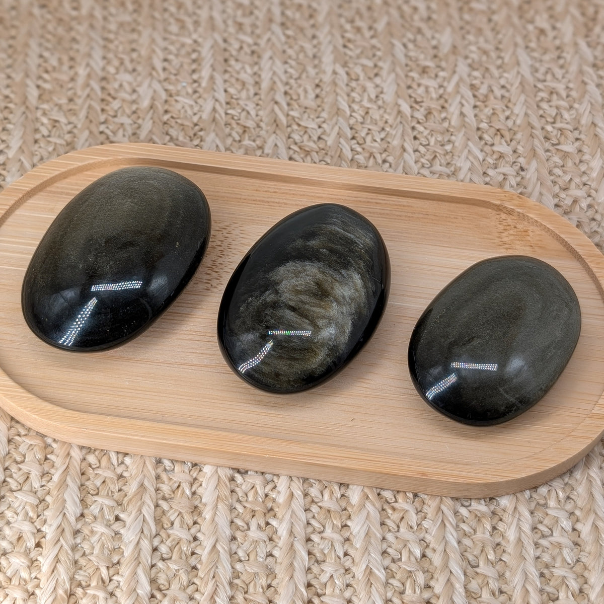 Gold Obsidian Handstein [A-C]