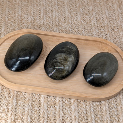 Gold Obsidian Handstein [A-C]