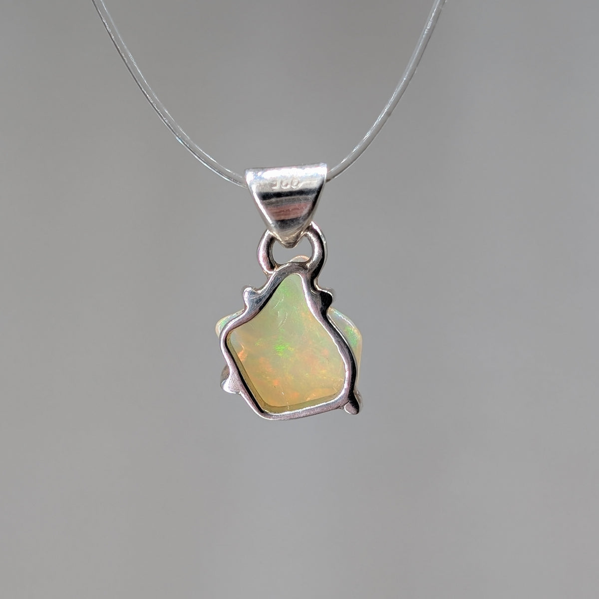 Opal Kettenanhänger, 925er Silber [T]