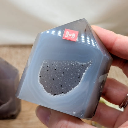 Druzy Achat Turm [HA+HB]