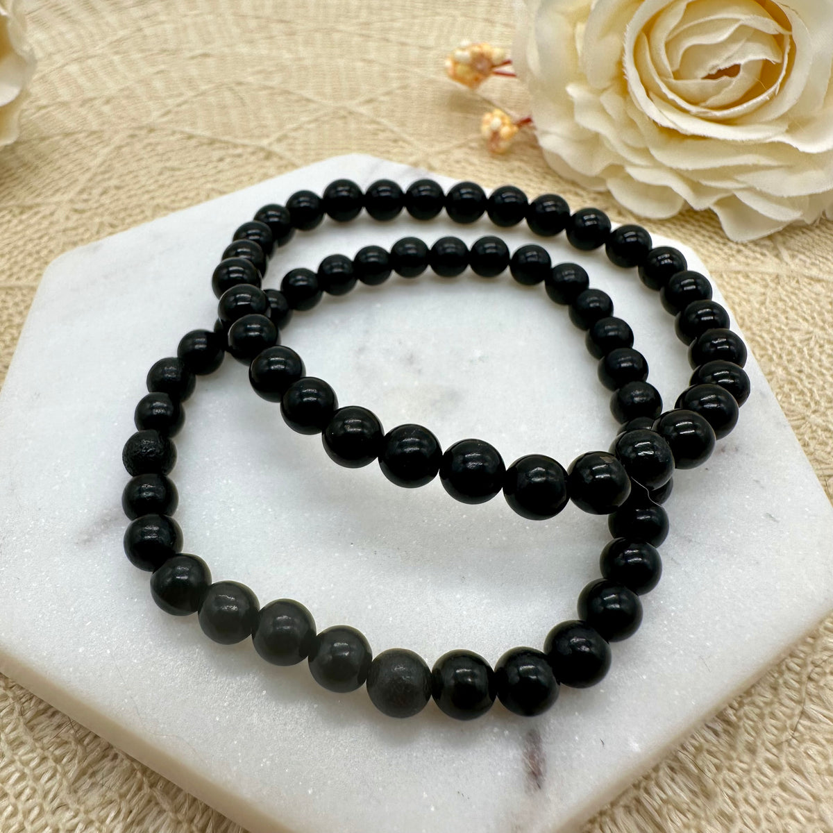 shungit Armband 7mm